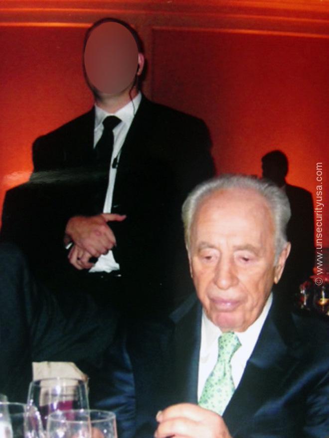 Unmillennium Services VIP Protection Shimon Peres